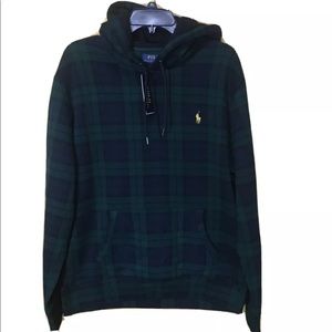 Polo Ralph Lauren Mens Pullover Fleece Sherpa Hoodie